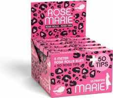 MARIE Rosemarie Slim Rolls Rosa Tips 20er Box