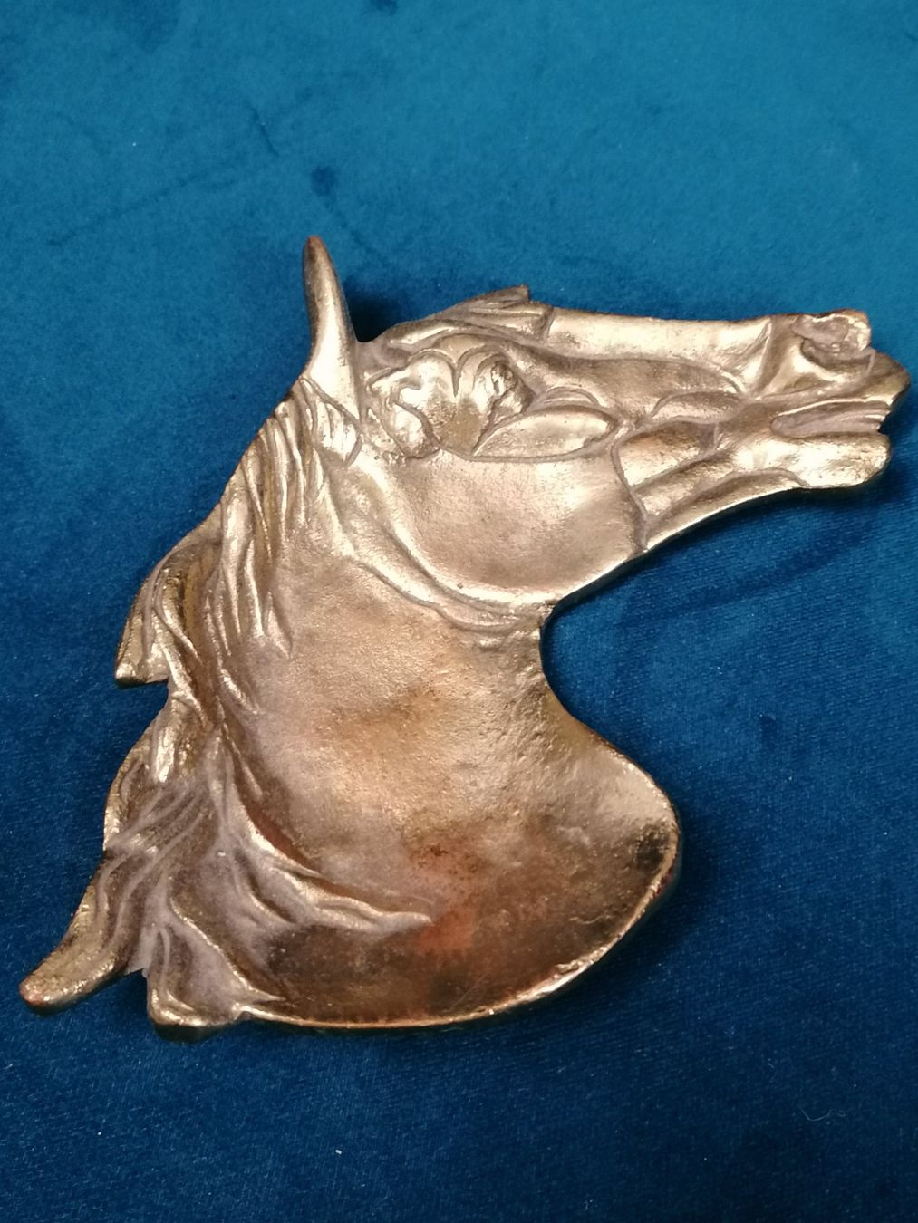 Cendriers: Messing Aschenbecher Pferdkopf – D'occasion à Basel par vintagecollector