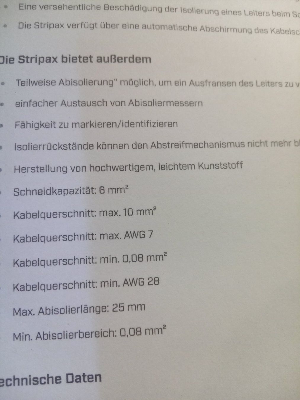 Tutti gli attrezzi: Abisolierzange – Nuovo e nell'imballaggio originale da St.Gallen venduto da fozzy68 3