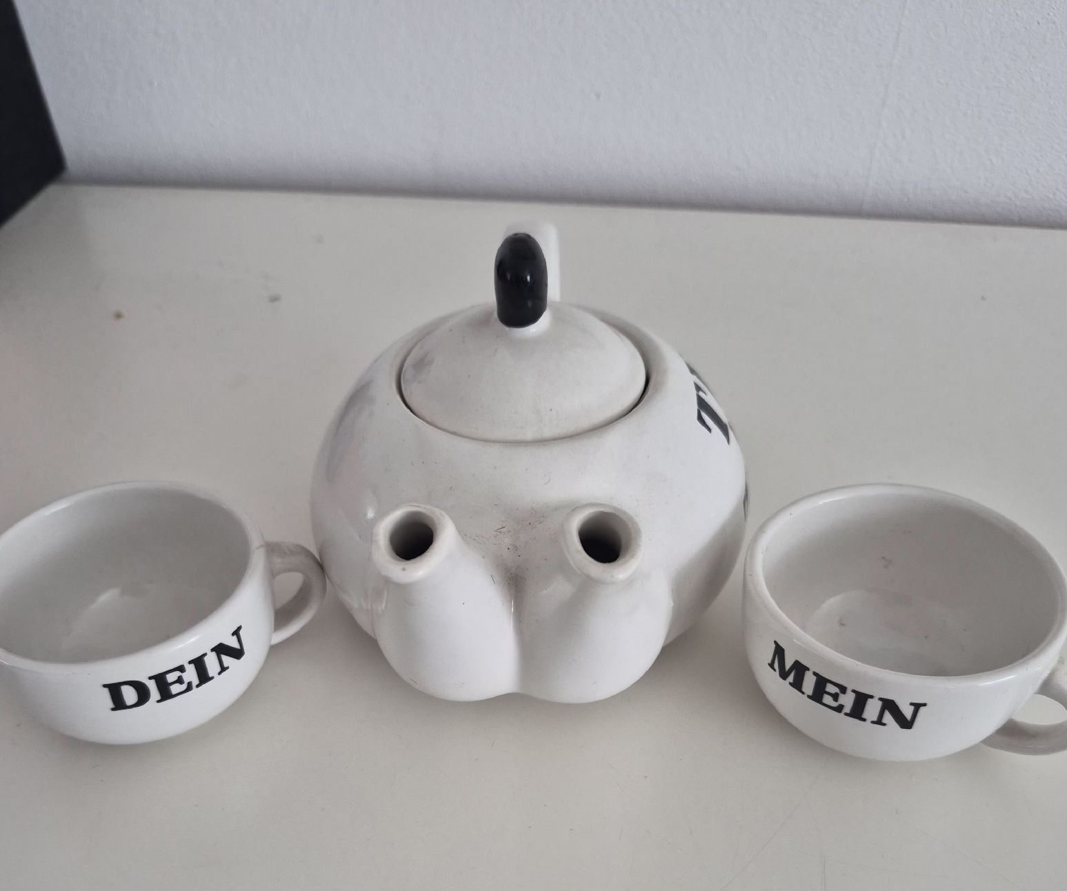 Teekannen: TEA FOR TWO – Gebraucht aus Bern von dasgesuchtobjekt 1