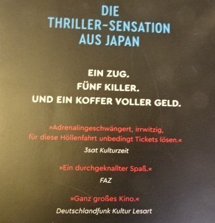 Livres: Bullet Train von Kotaro Isaka – D'occasion à Wetzikon ZH par strubeli024 1