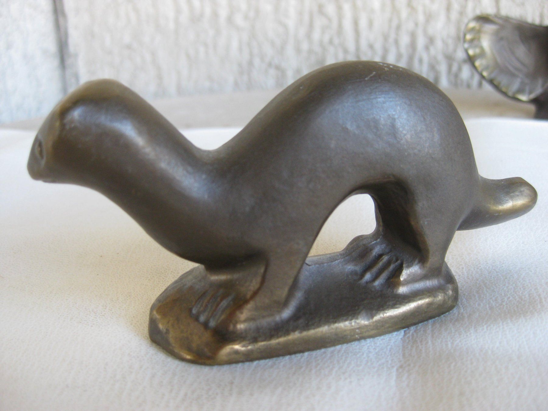 Bag Turgi Figuren: Bag Turgi Wiesel, Bronze – Gebraucht aus heimberg von wunderplunder01 1