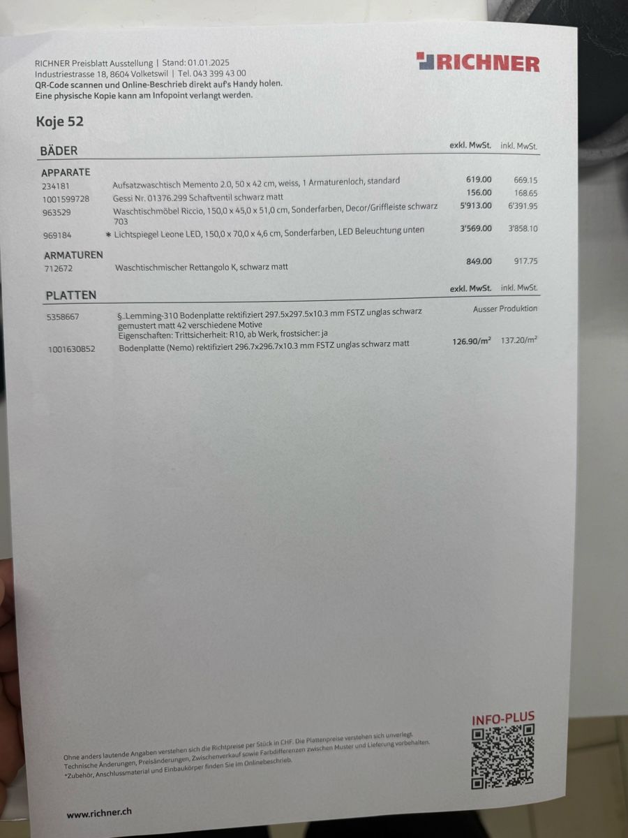 Mobili per bagno: Deluxe Möbel ( Listenpreis 8145.-) – Nuovo (secondo la descrizione) da Amriswil venduto da deluxe_bad 6