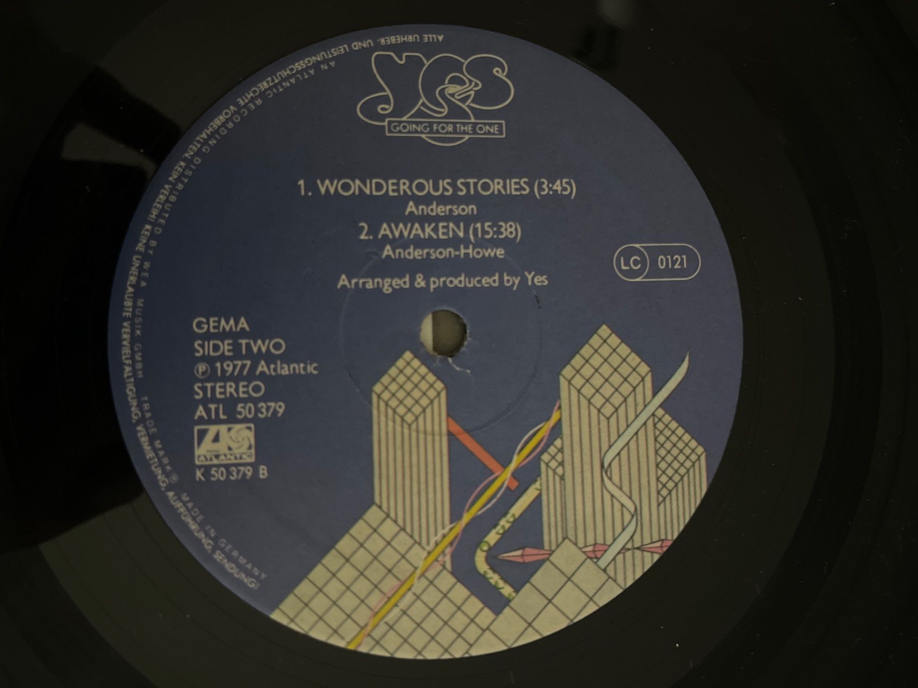 Dischi in vinile: A186/YES - Going For The One – Usato da Frutigen venduto da Philippe_jsp 2