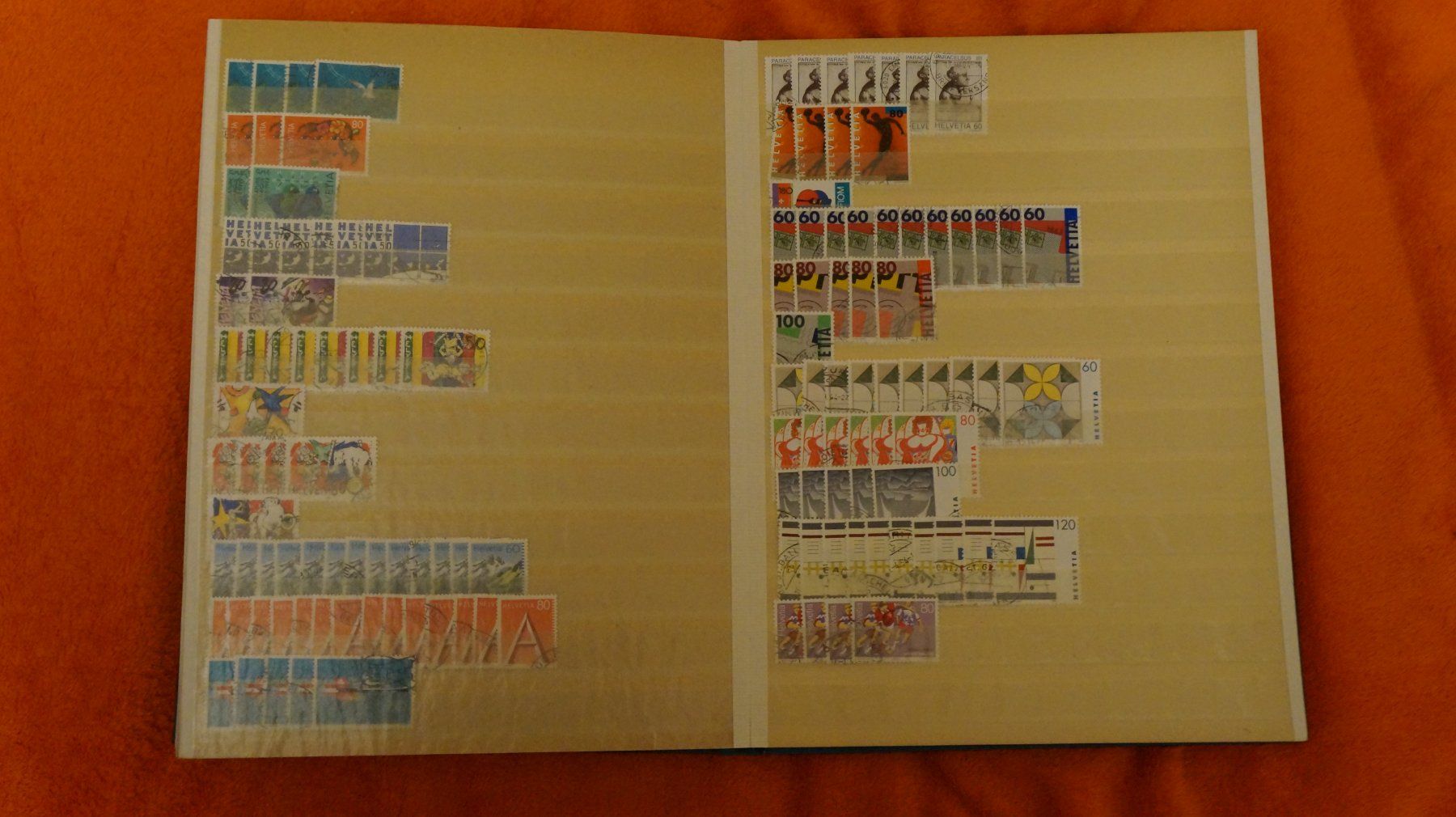 Alle Briefmarken: Album Werbemarken – Gebraucht aus Sulgen von Kengi0 9