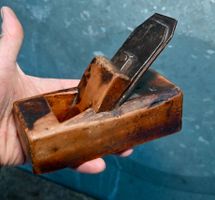 antiker wertige Holz- Handhobel Länge 15cm