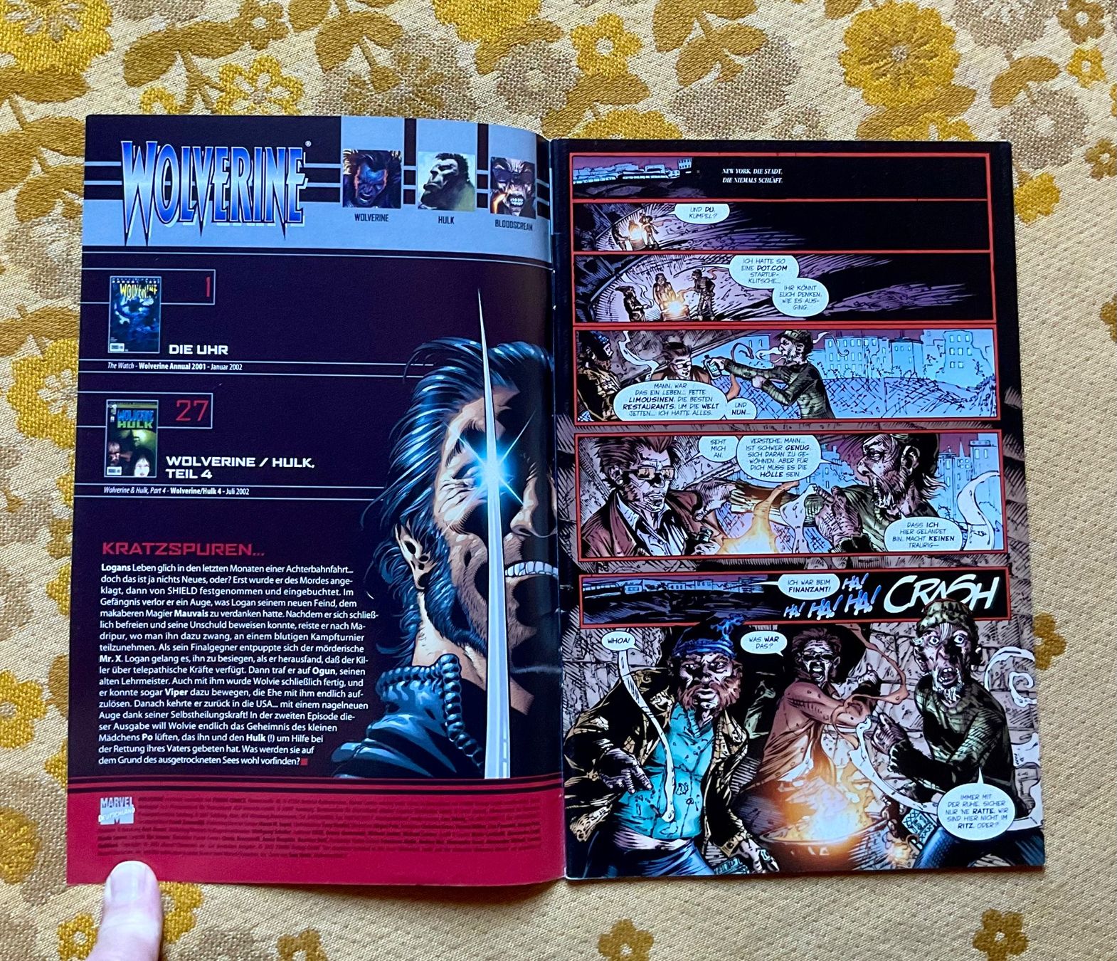 BD: Wolverine Heft Nr 65 von 2002 – D'occasion à Endingen par nathan05 1