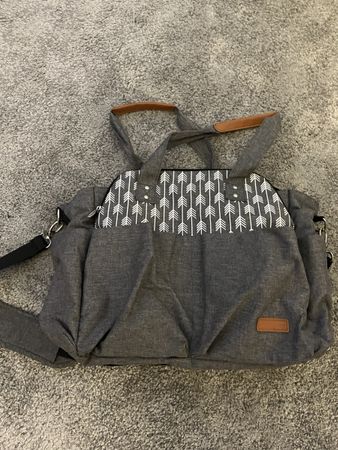 Wickeltasche mit vielen Fächern