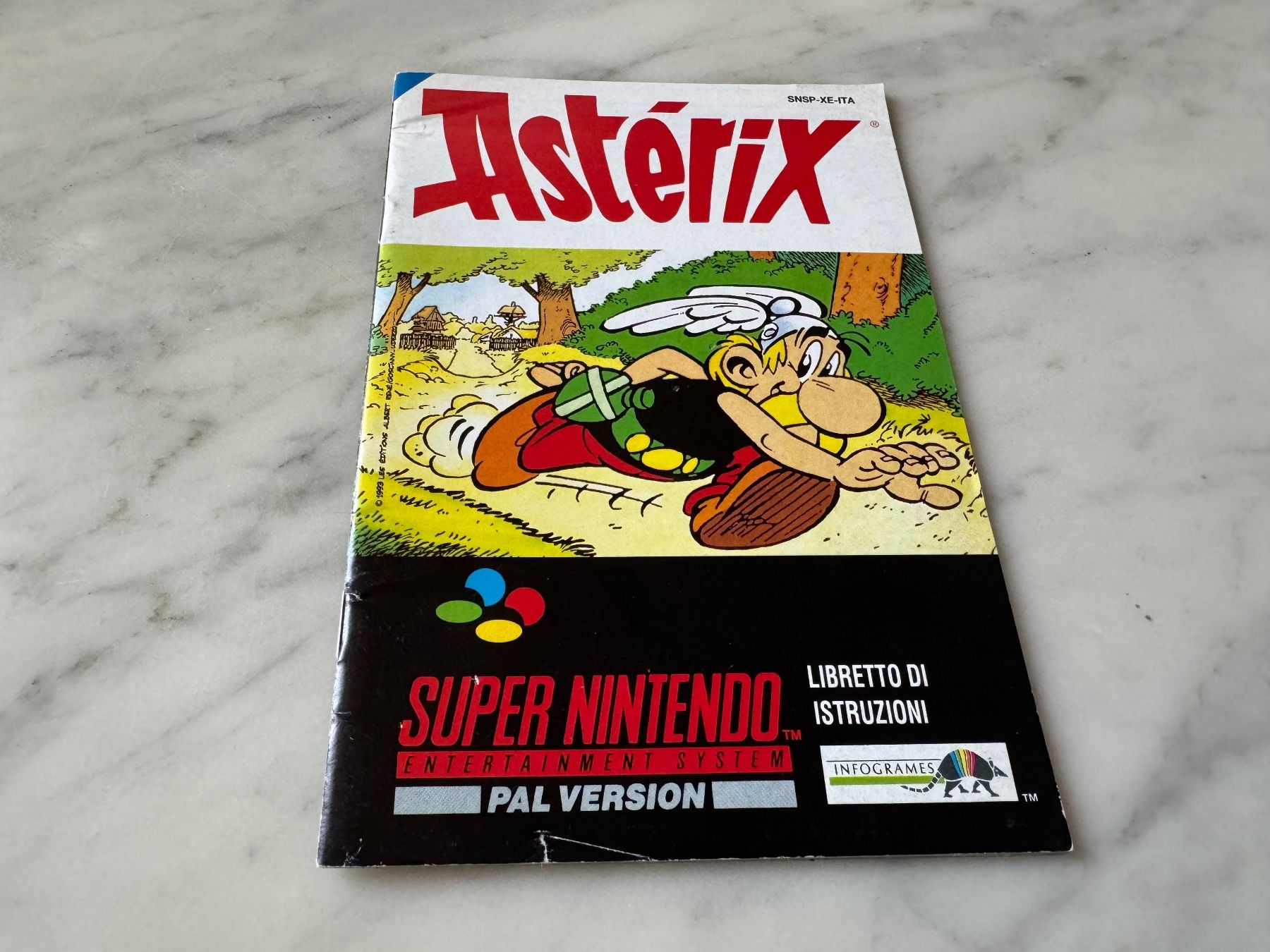 Nintendo Giochi: ANLEITUNG FÜR ASTERIX SUPERNINTENDO – Usato da hägendorf venduto da twilightprincess