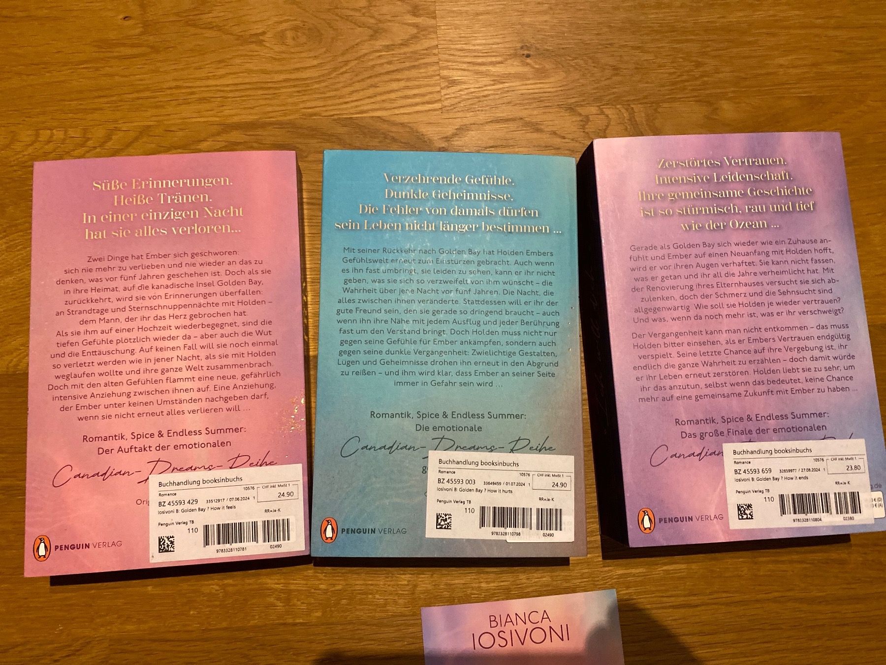 Libri: Golden Bay Bianca Iosivoni – Nuovo (secondo la descrizione) da Montlingen venduto da RL03 4