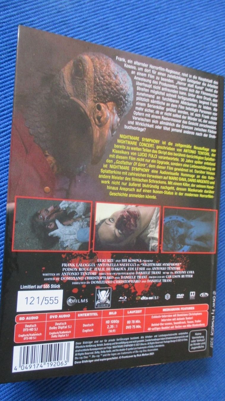 Tutti i DVDs: Mediabook Nigthmare Synfony / SUPER und LIM. – Nuovo e nell'imballaggio originale da Wattenwil venduto da Firebird1 1