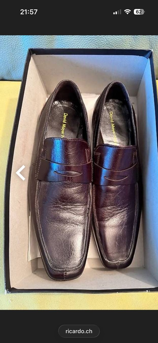 Scarpe da uomo: Lederschuhe 43 – Usato da Zürich venduto da Cibin 1