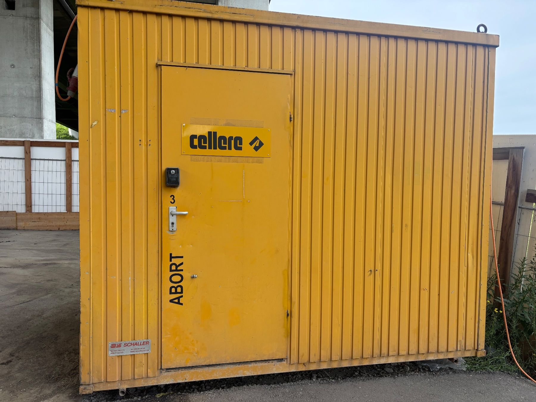 Contenitori edile: WC-Container gebraucht – Usato da Goldach venduto da betonsprtzer