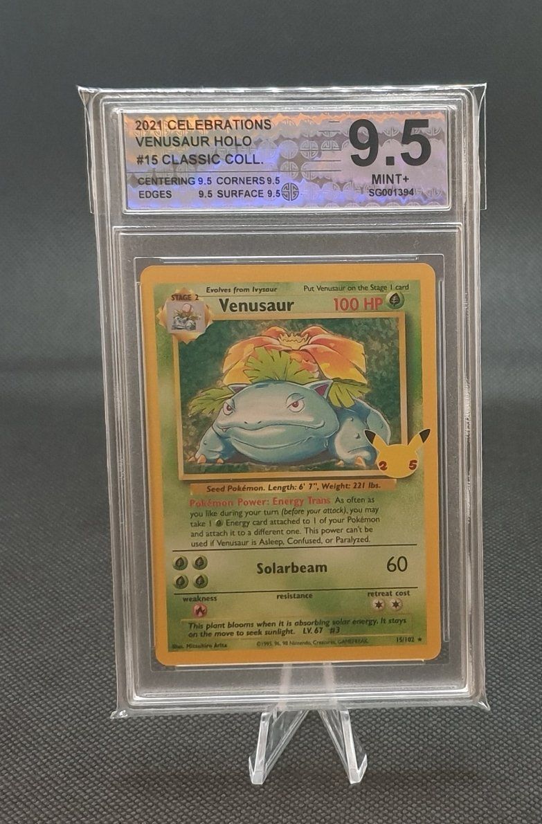 Pokémon Sammelbilder & Trading cards: Venusaur | 2021 Celebration | MINT+ | SG/PSA 9.5 – Gebraucht aus Zürich von SwissCollectibles