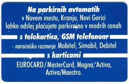 Telefonkarte Slowenien Eurocard
