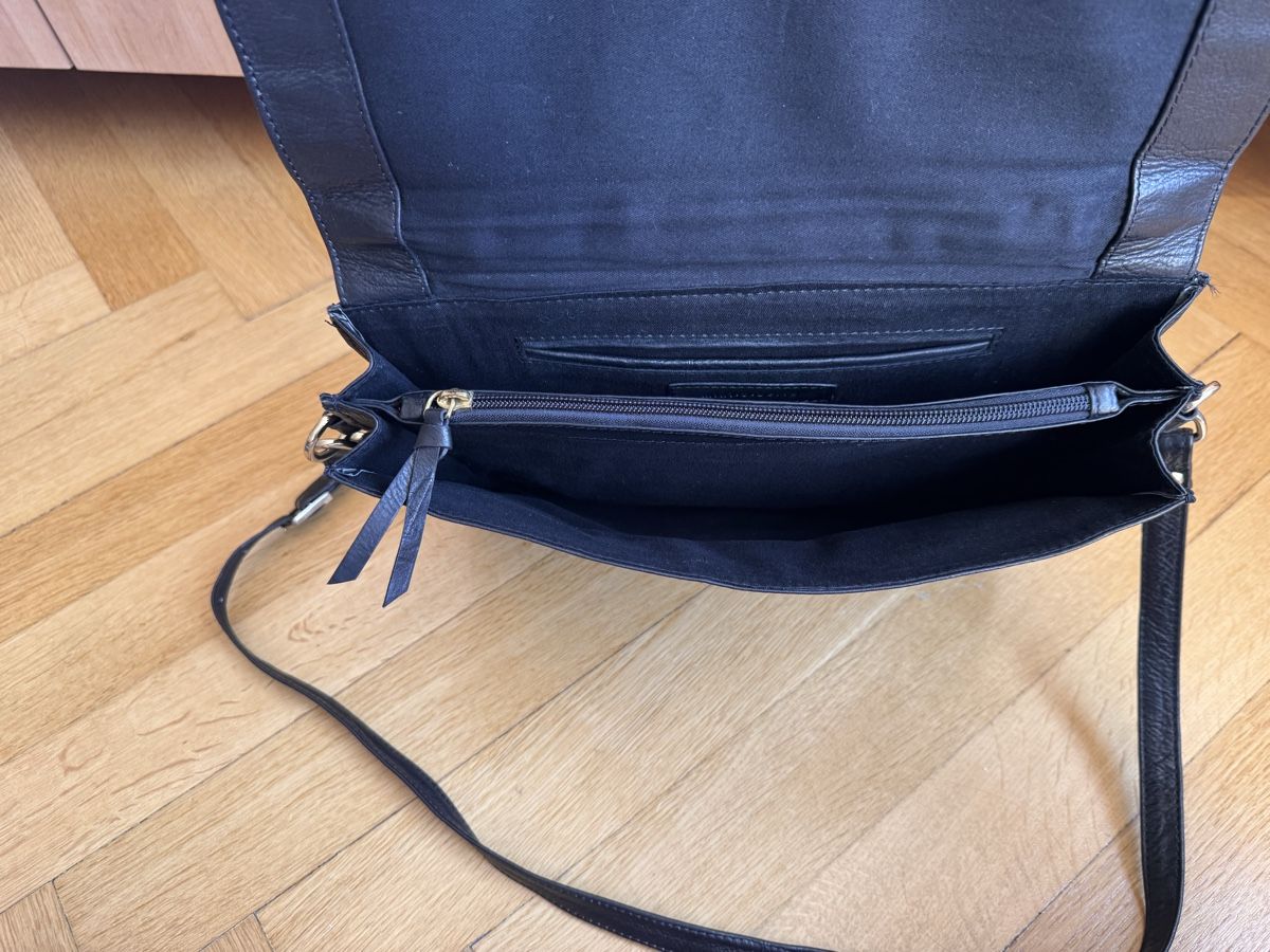 Taschen: Schwarze Leder Tasche – Gebraucht aus Basel von mattR11 4