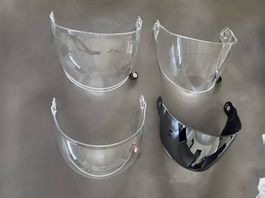Visières neuves pour casques Bell Bullit