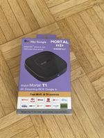 Mortal T1 Android TV Box 8K Streaming - Neuwertig!