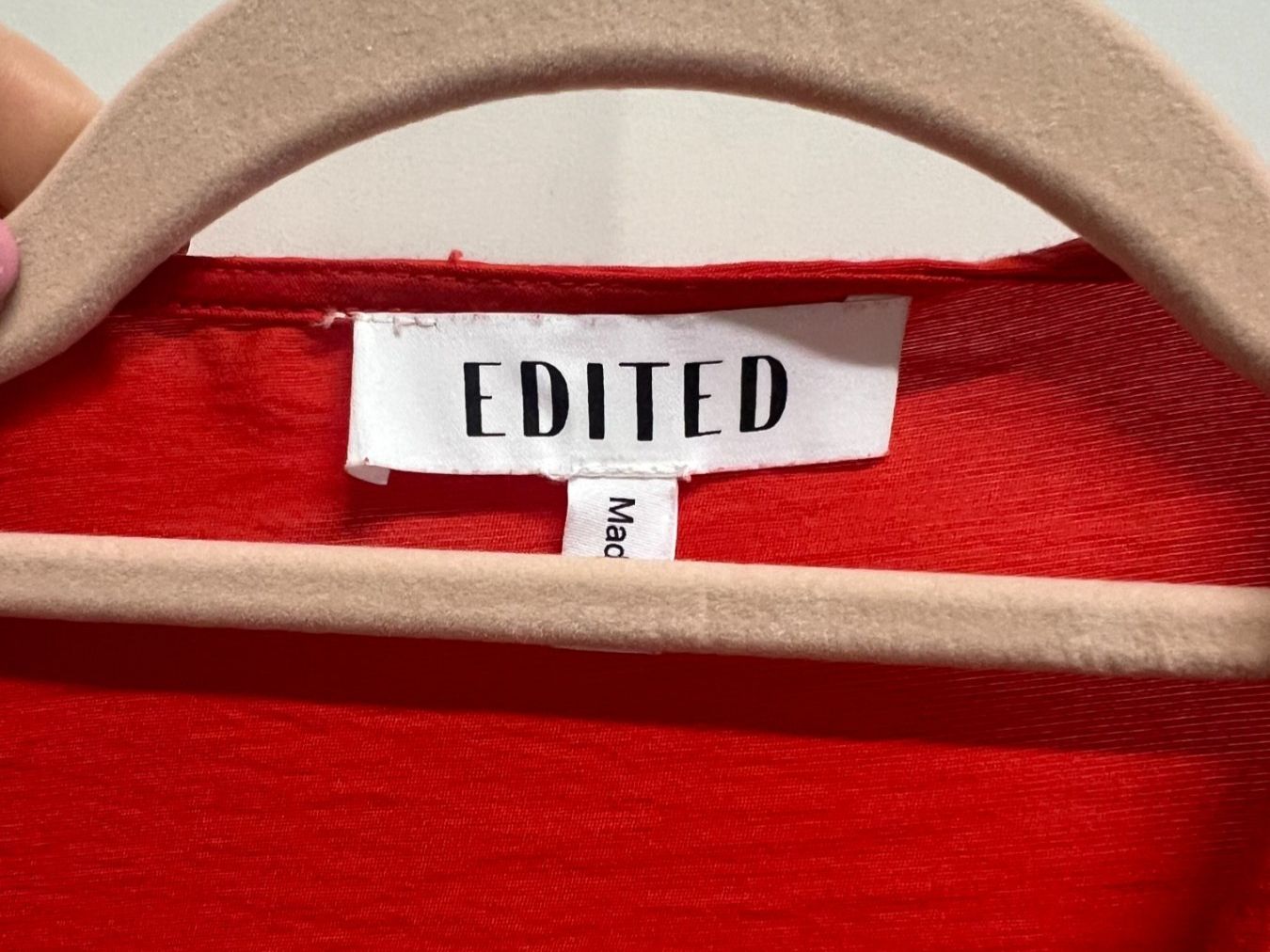 Vestiti: EDITED Dress 'Alara' in Red, Size 38 – Usato da Zürich venduto da FT_Zurich 5