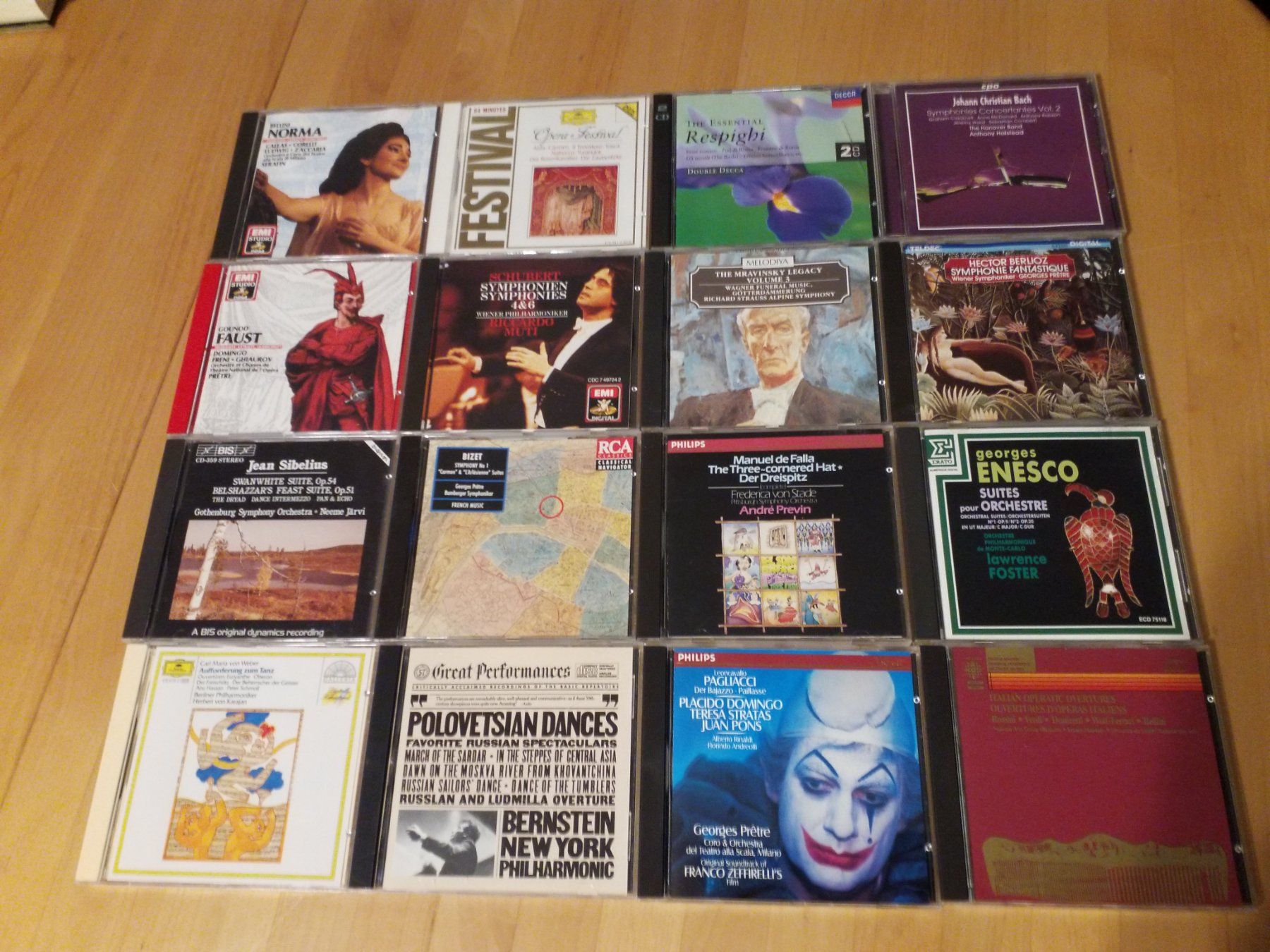 CDs: Grosse CD-Sammlung Klassik:Mozart,Beethoven,Strauss,116 CD – Gebraucht aus Oberwil BL von erichgutzi 2