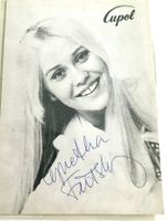 ABBA / Agnetha Fältskog Original Autogramm Karte