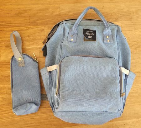 Wickelrucksack Lequeen mit Zubehör