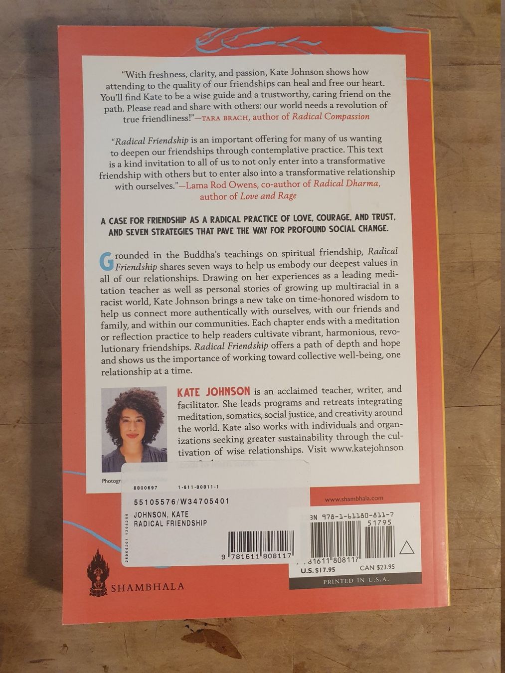Livres: Radical Friendship Kate Johnson Shambhala – D'occasion à Zürich par loosebone 1