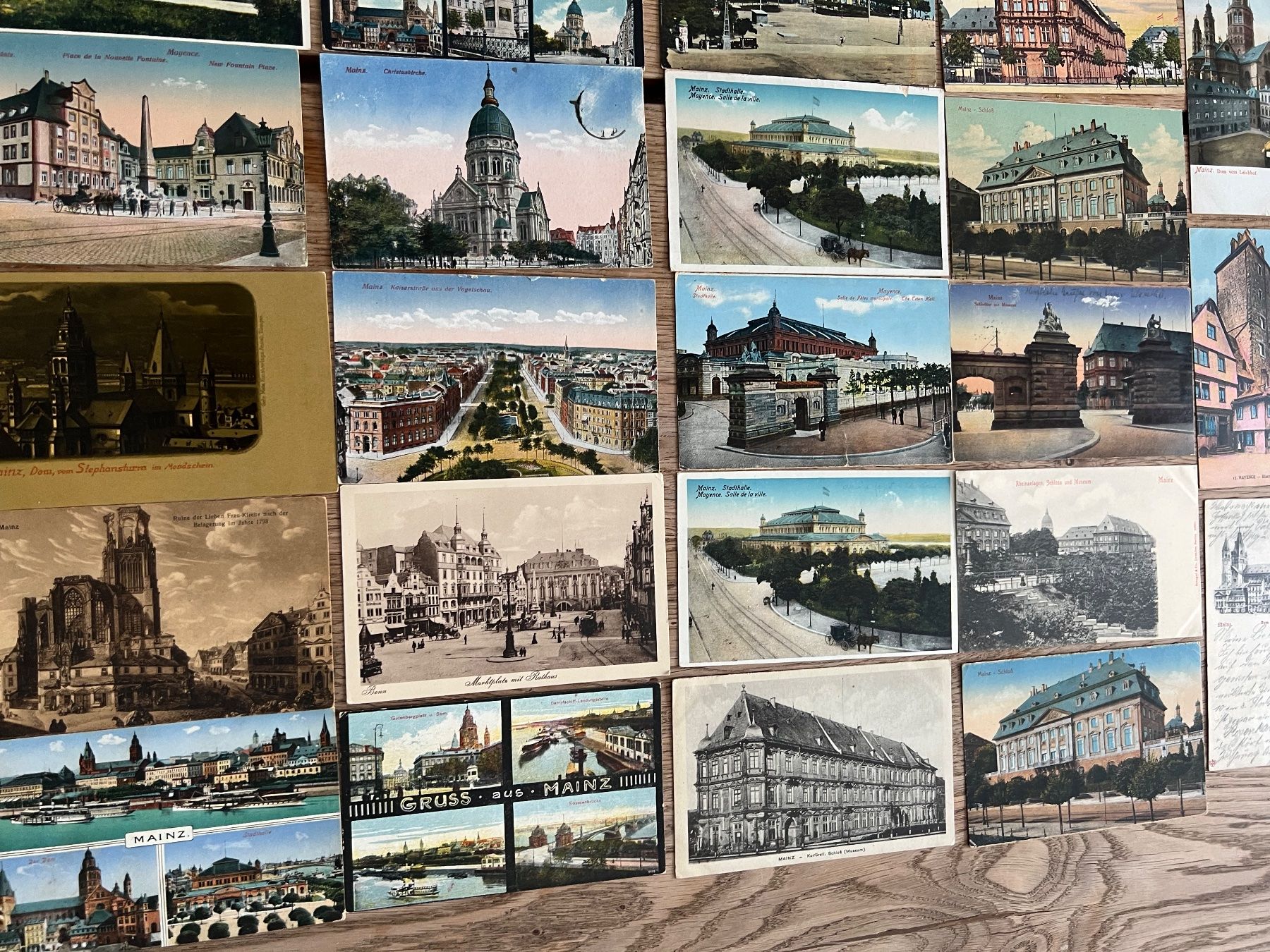 Cartoline postali: Sammlung Ansichtskarten Deutsches Reich - Mainz 2. Teil – Usato da Hermetschwil-Staffeln venduto da militaria-schweiz 4