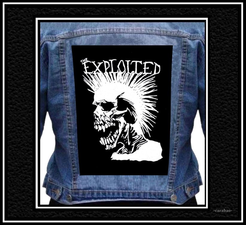 Rücken-Aufnäher *The Exploited* - Back Patch | Kaufen auf Ricardo