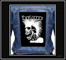 Rücken-Aufnäher *The Exploited*  -  Back Patch
