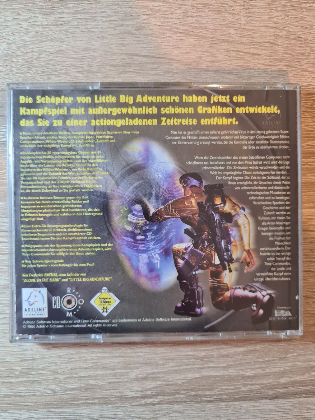 Giochi: Time Commando (1997) (English) - PC – Usato da Carouge GE venduto da Franllo 1