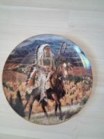 SAMMELTELLER INDIANER GUARDING THE PLAINS