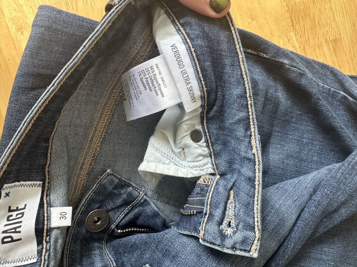 Jeans: Paige Verdugo Jeans W30 – Usato da Basel venduto da Greenways 2