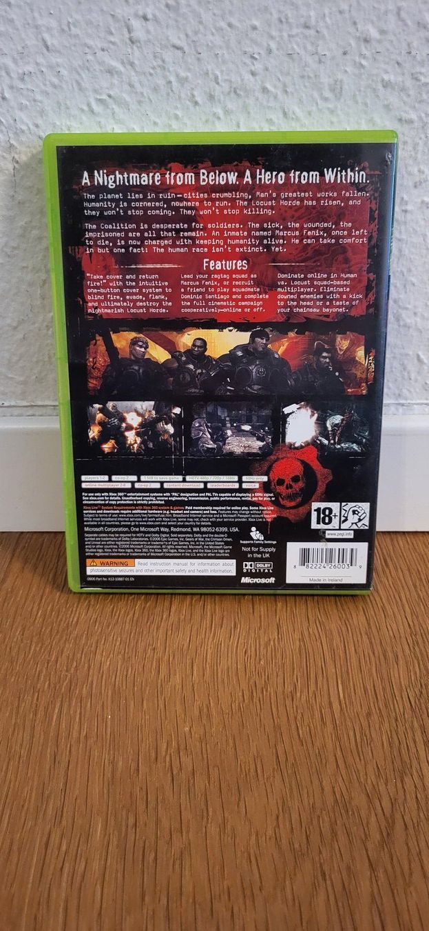 Microsoft Giochi: Xbox 360 - Gears of War – Usato da Münsingen venduto da DigitaleSpielecke 1