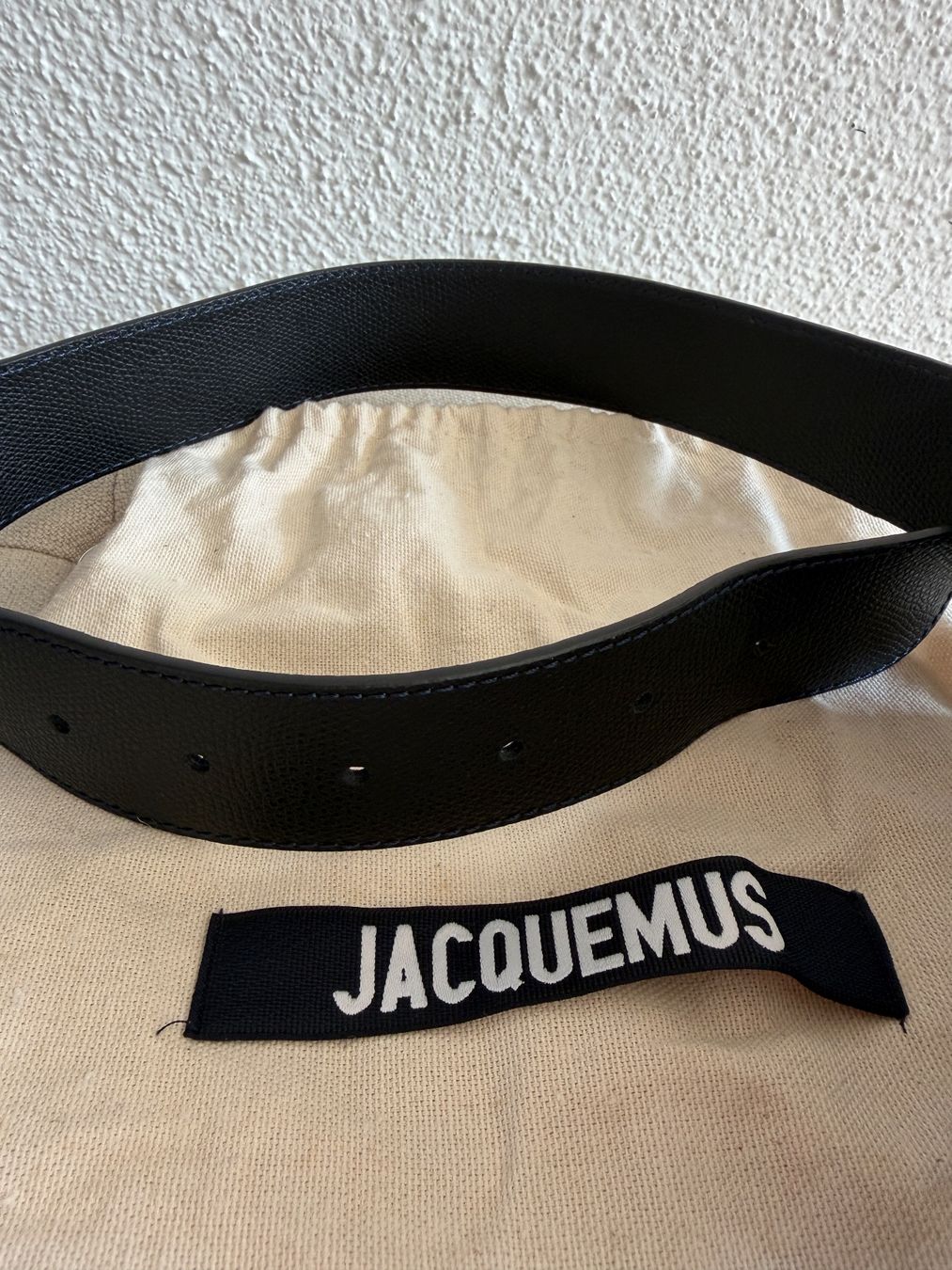 Jacquemus Cinture: Jacquemus Damen Teilengürtel Schwarz 75cm – Usato da Wädenswil venduto da Alice_style 4