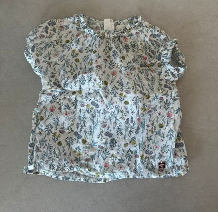 Mädchen Bluse Grösse 104 Blumenmuster guter Zustand