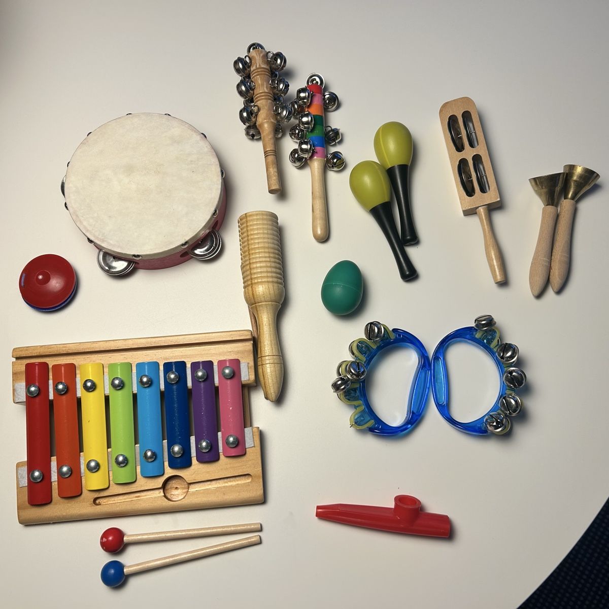 Strumenti musicali: Set mit Kinder-Musikinstrumenten  – Usato da Erlenbach ZH venduto da milalond