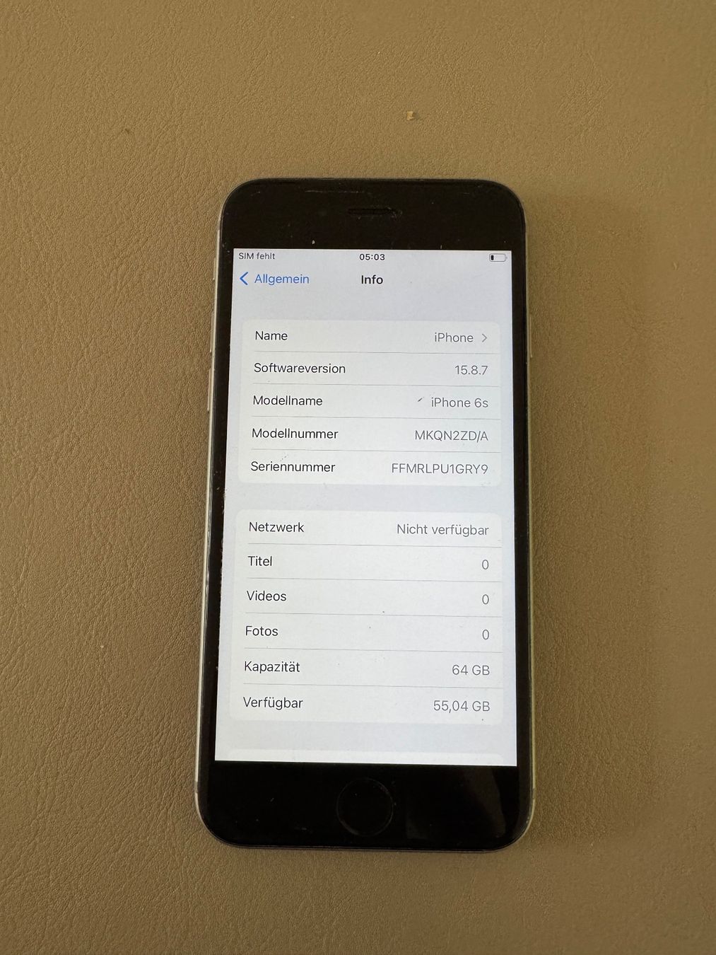 Apple Handys / Smartphones: iPhone 6s – Gebraucht aus Adliswil von Busys 1