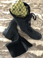 Feine Leder Stiefel mit Futter (echtem Pelz) Grösse 36, neu