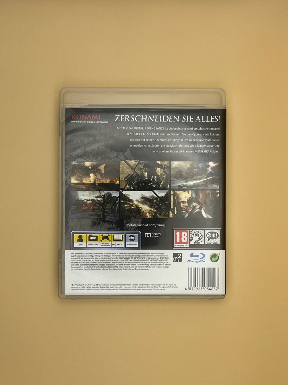Sony Giochi: PS3 / Metal Gear Rising – Usato da Kölliken venduto da sergesellsretro 1