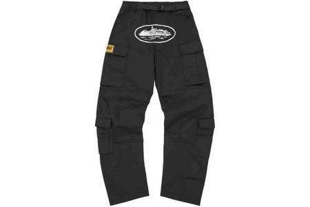 Corteiz Cargohose Unisex Schwarz Grösse XS neuwertig