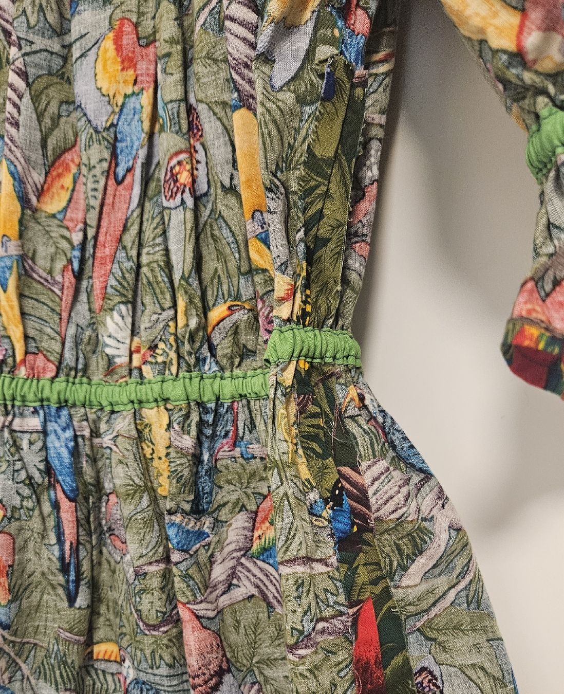 Top: Vintage Blouse Handmade, Jungle Print – Nuovo (secondo la descrizione) da Forch venduto da na_casa 4