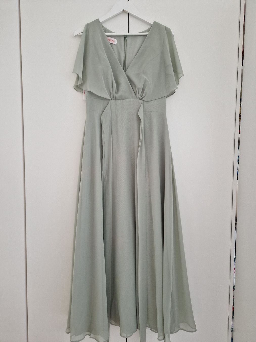 JJ’s House Vestiti: Robe longue élégante vert sauge, taille M – Usato da Gland venduto da LeDressingdeLaura