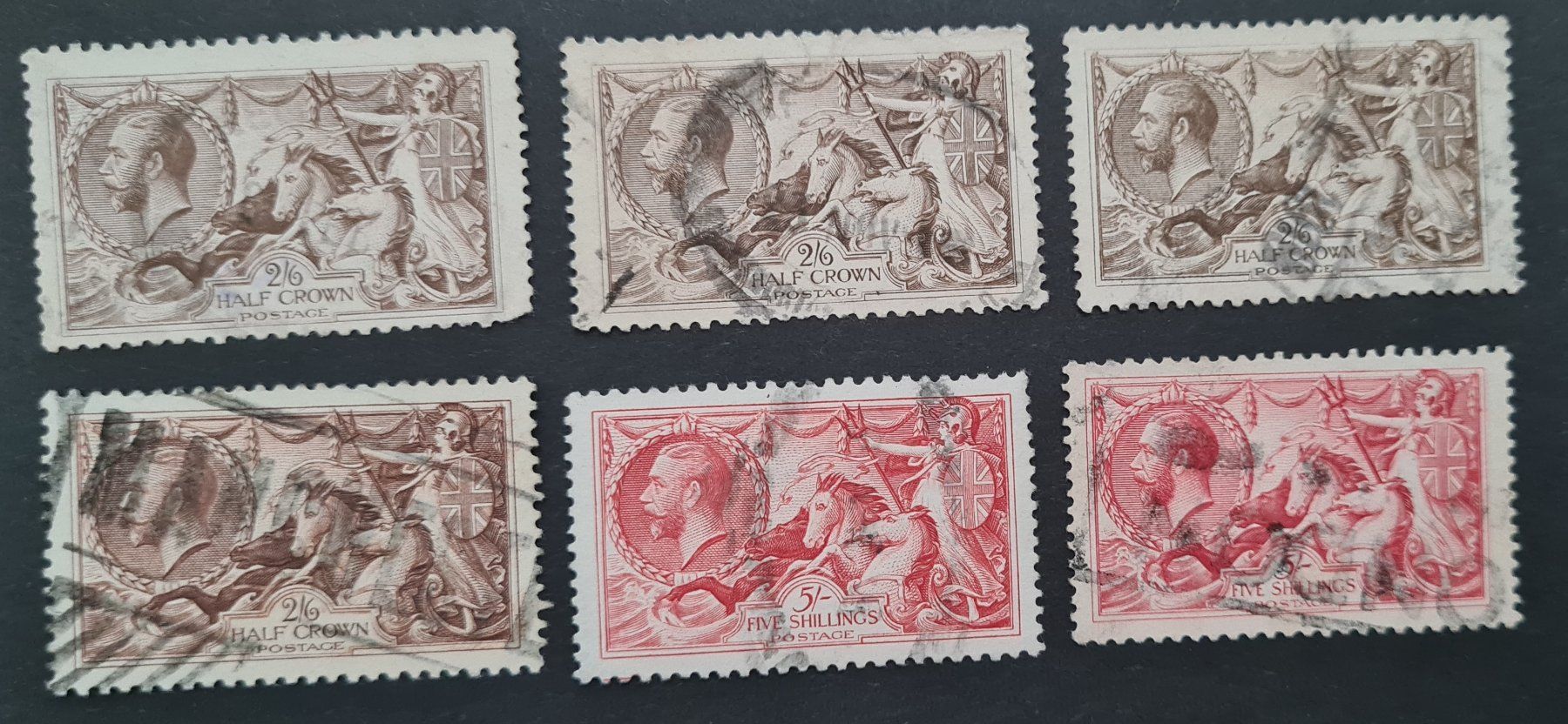 Tutti i francobolli: England 14x - 18x – Usato da Oberglatt ZH venduto da Pacos2000