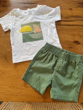 BABY 🤍💛 summer set NEW! 6 mois