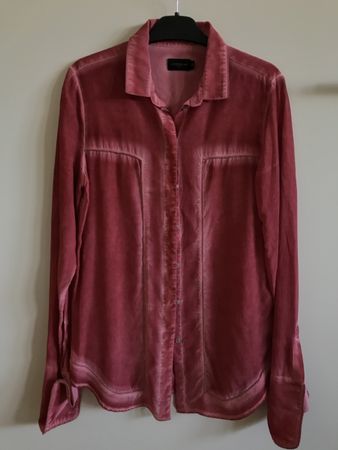 Chemisier  Liebeskind Berlin, T. XS, soie, vieux rose