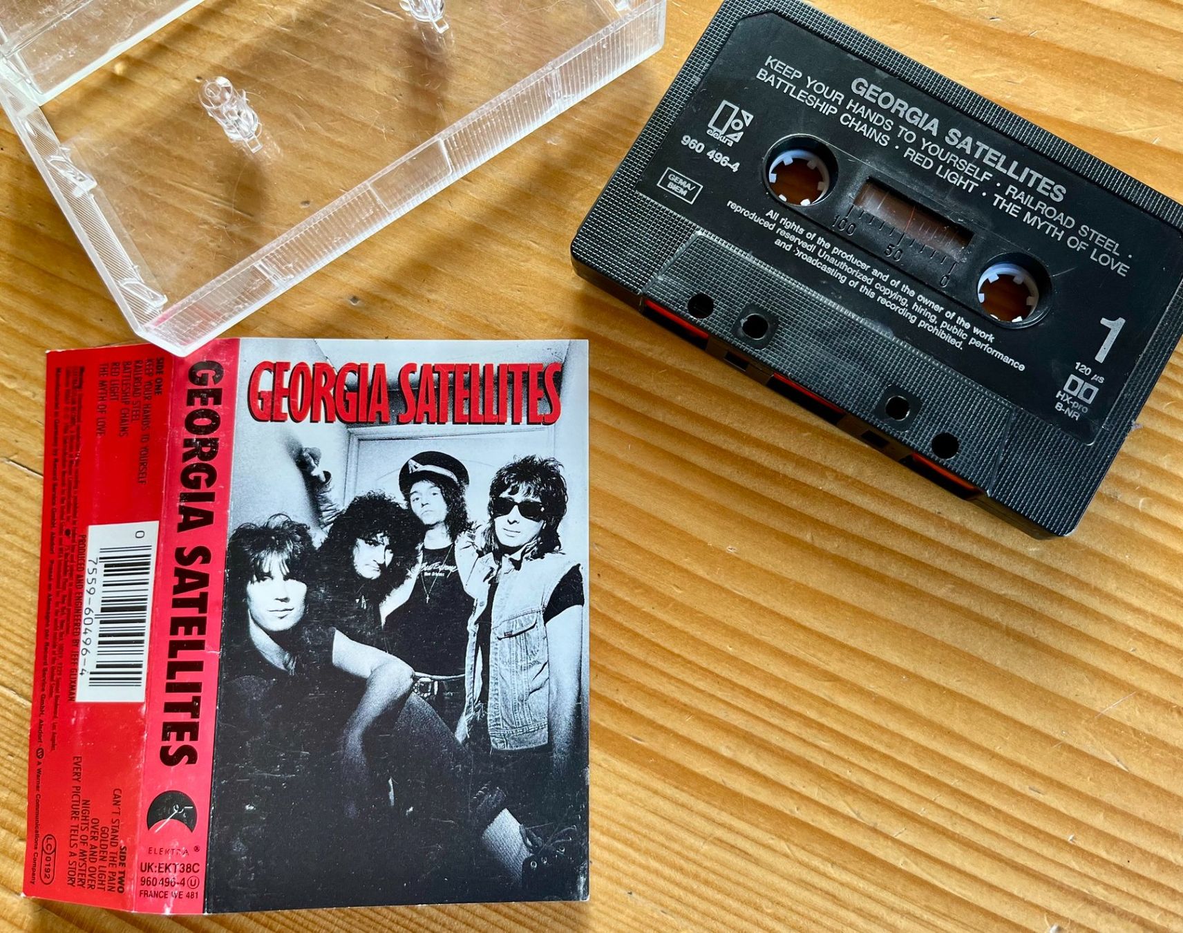 Musicassette: Georgia Satellites – same – Usato da Gelterkinden venduto da RoxyRock 3