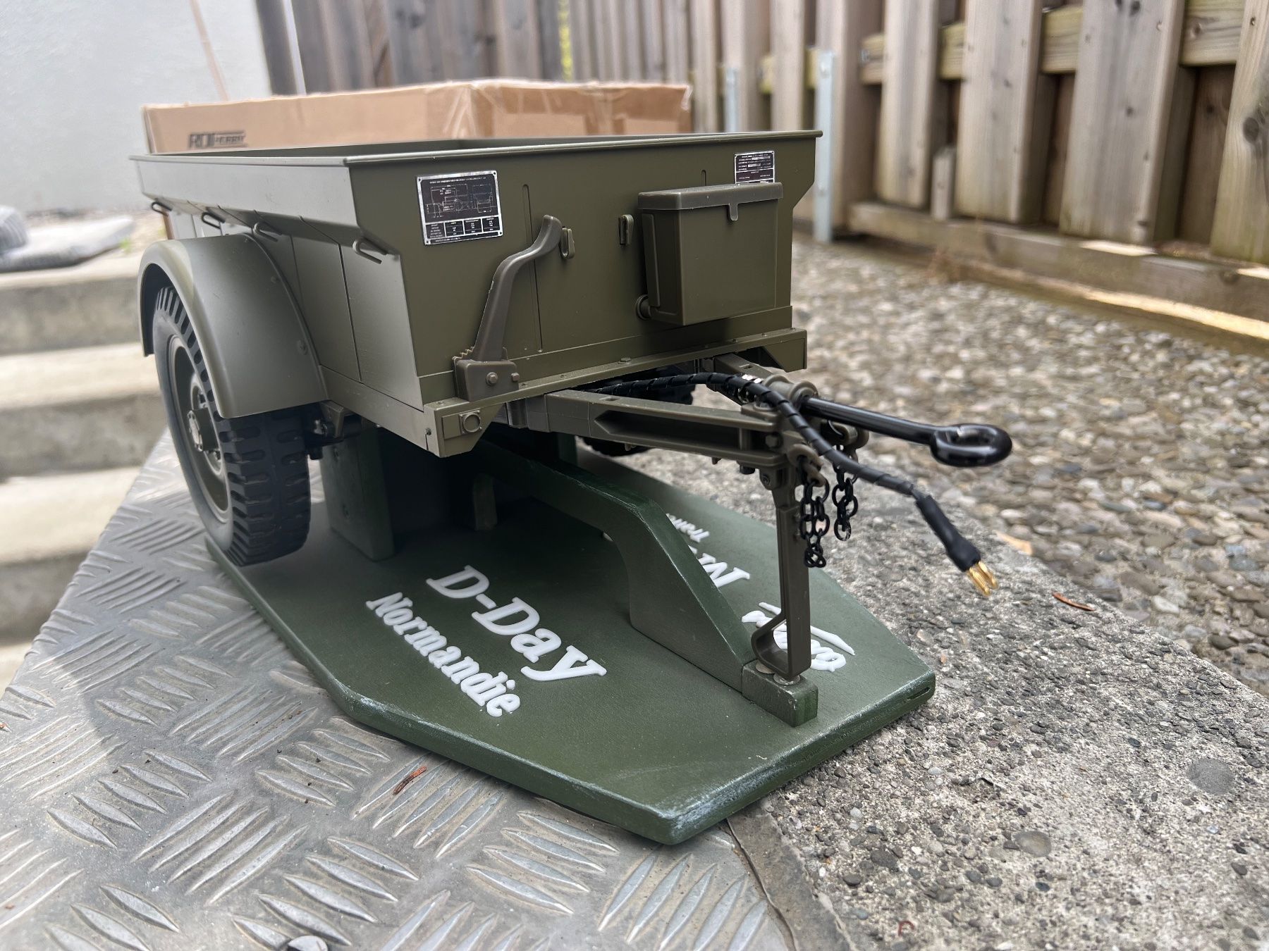 RC Modellbau: Williys M100 Crawler Trailer – Gebraucht aus Zuchwil von  1