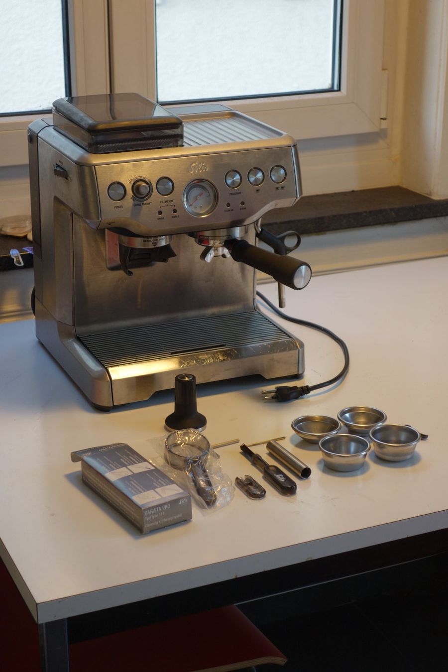 Solis Macchine per caffè & Macchine per espresso: Espressomaschine Solis Barista Pro – Usato da Zürich venduto da Pwrslv
