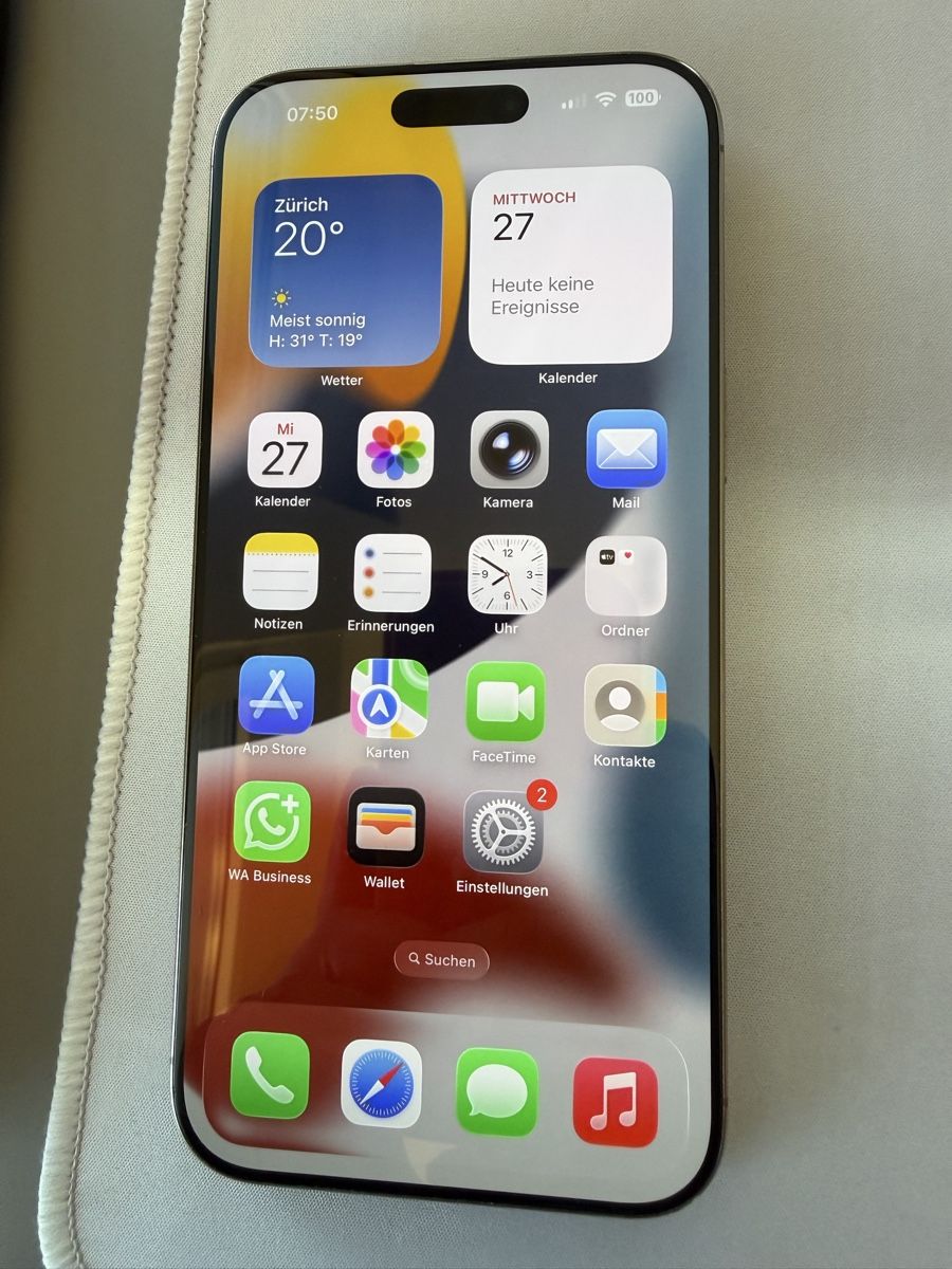 Apple Telefoni cellulari / Smartphones: iPhone 16 pro max 256GB – Usato da Wohlen AG venduto da tiperio 2